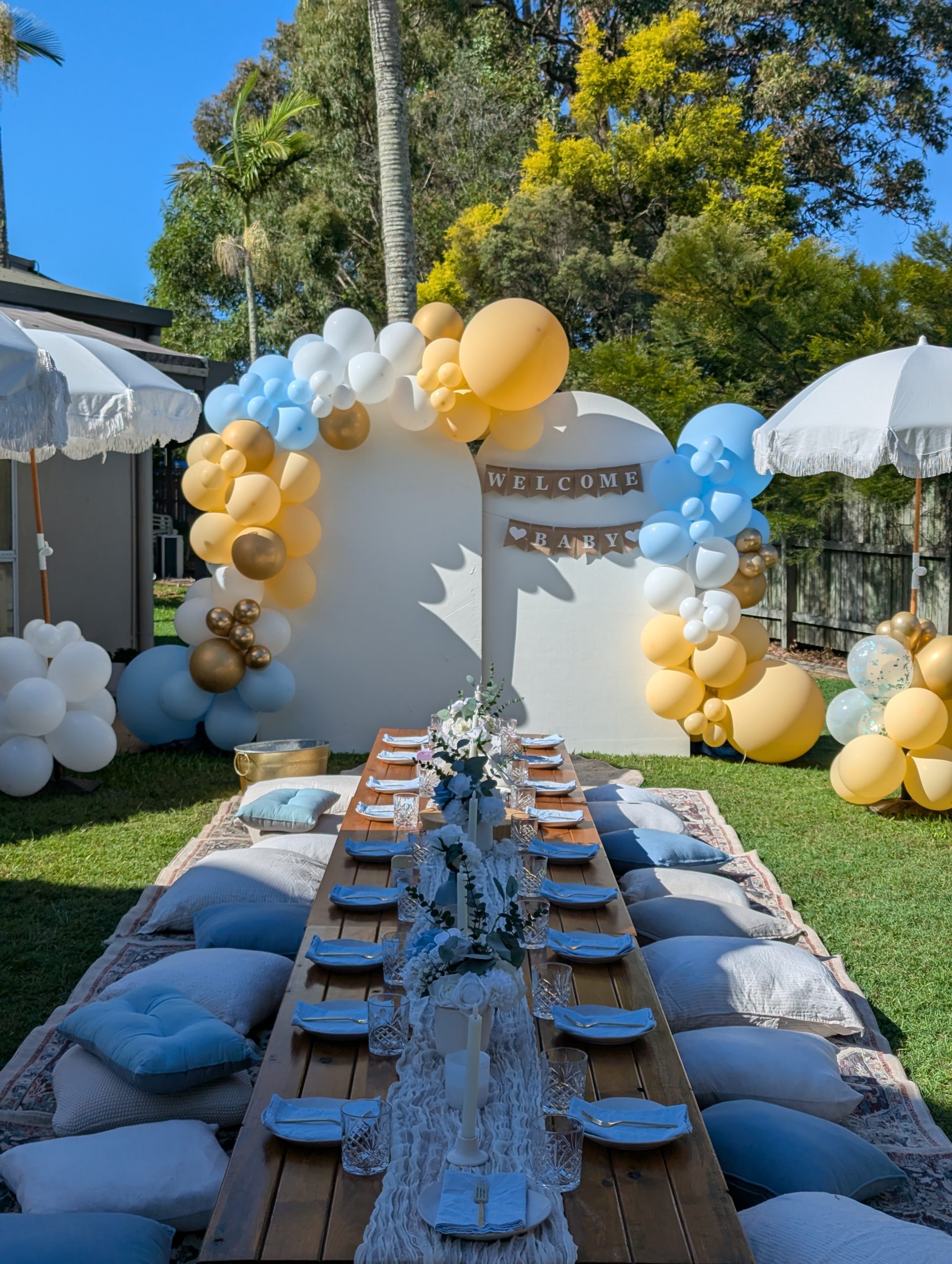 baby shower picnic hervey bay
